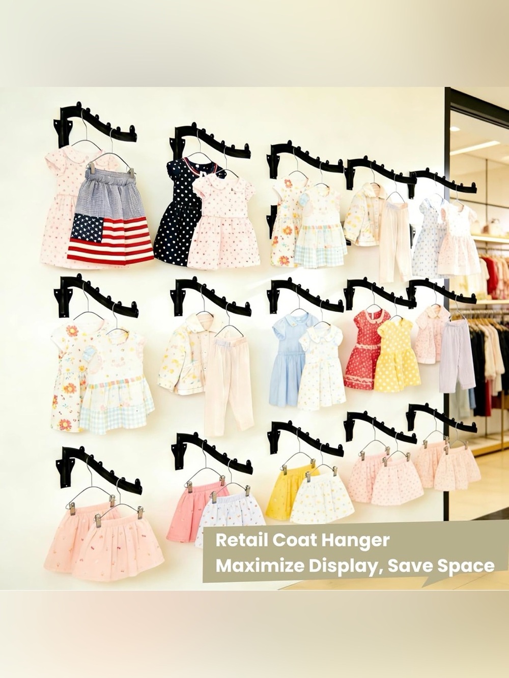 Wall Mounted Swivel Clothes Racks - Picture 9 of 11